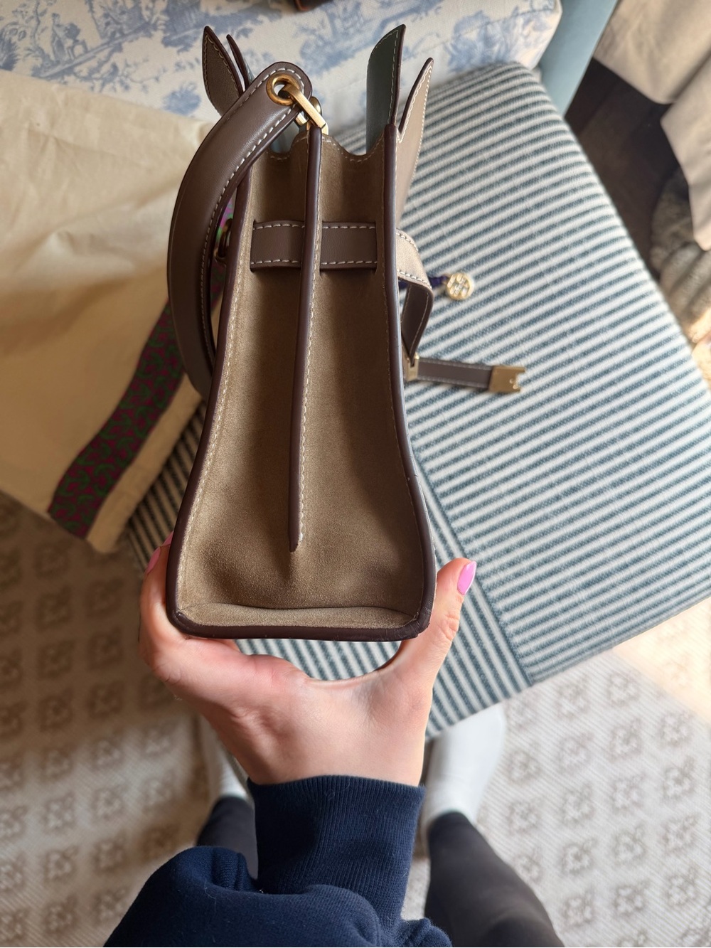Tory Burch- Lee Radzwill large shoulder bag - Picture 7 of 9